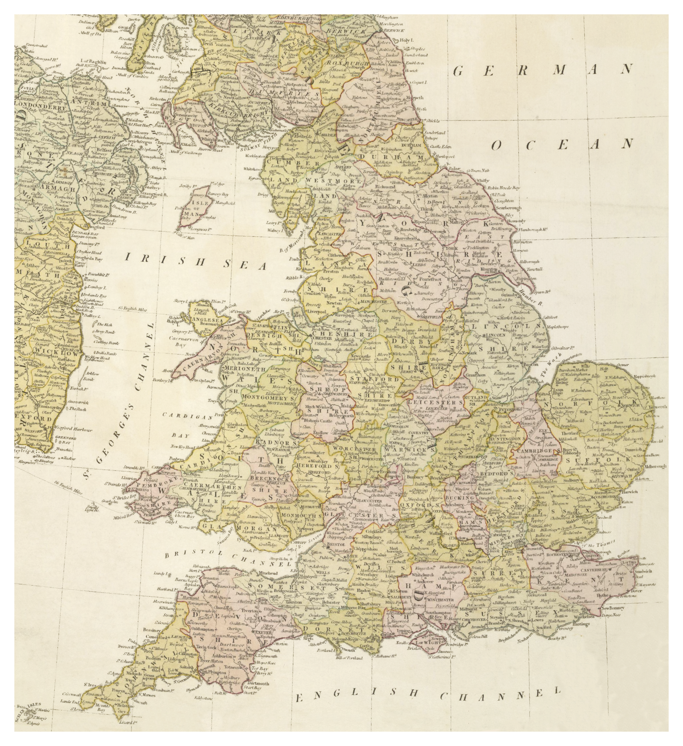 Mortimer family tree map