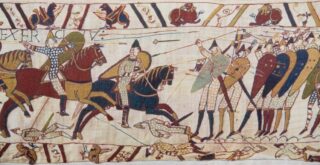 Bayeux tapestry knights charge
